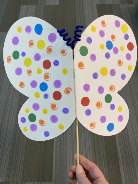 Image for event: Dot Art Butterfly (Ages 2-3 with Caregiver)