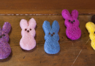 Image for event: Take Home Kit: Needle Felted Peeps