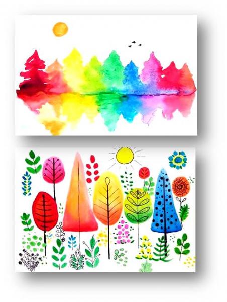 Image for event: Rainbow Forest Painting Workshop (June 22-28)