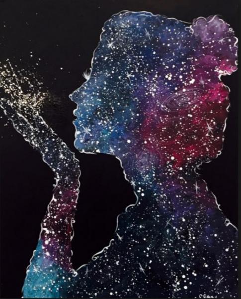 Image for event: Galaxy Silhouettes Painting Workshop