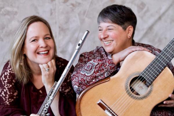 Image for event: Sunday Concert: Silver-Rose Flute and Guitar Duo